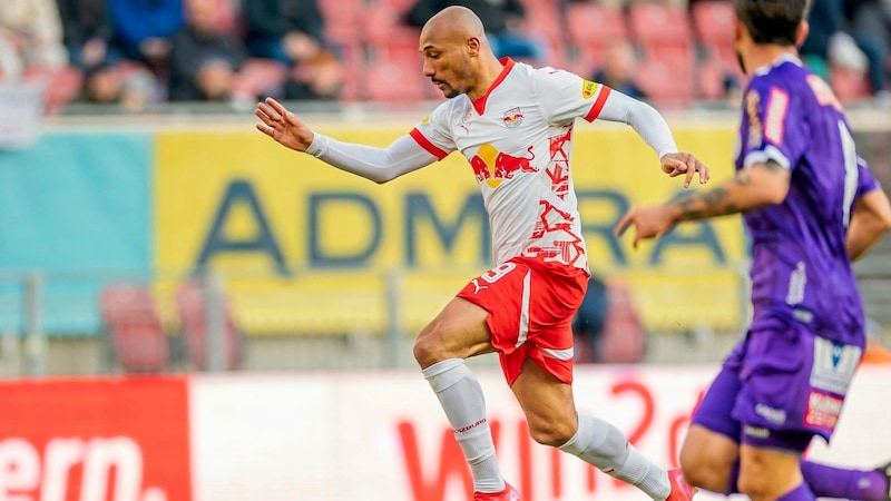 Karim Onisiwo didn't really get into the game at the start. (Bild: GEPA/GEPA pictures)