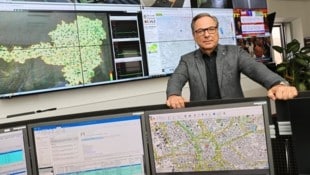 Harald Eitner leitet die Katastrophenschutzabteilung im Land Steiermark. 