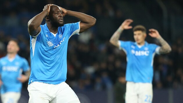 Napoli slipped up at home against Udinese. (Bild: AFP)