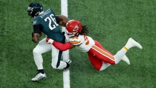 Die Kansas City Chiefs besiegten die Philadelphia Eagles im Februar in der Super Bowl.