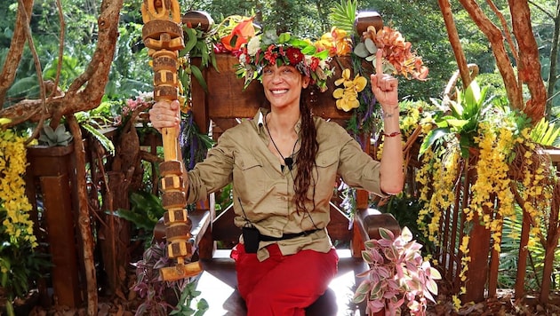 Lilly Becker took the title of "Jungle Queen 2025". (Bild: RTL)