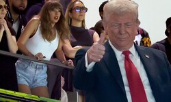 Taylor Swift wurde ausgebuht, Donald Trump hatte seine Freude damit.