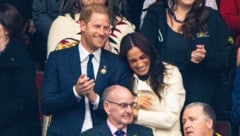 Liebeskrise? Welche Liebeskrise? Bei den Invictus Games turtelten Prinz Harry und Herzogin Meghan die Gerüchte um Ehe-Turbulenzen einfach weg. (Bild: Dutch Press Photo Agency / Action Press)