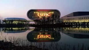 Eine TSMC-Chipfabrik in Taiwan