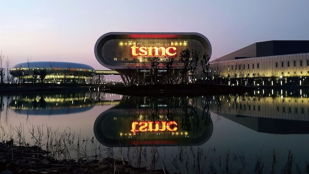 Eine TSMC-Chipfabrik in Taiwan