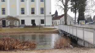 In diesem Wassergraben wurde die Leiche gefunden.