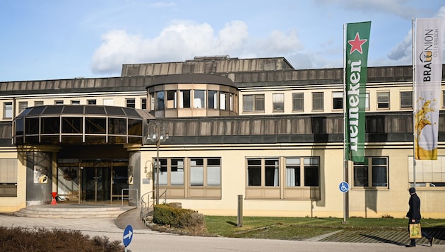 The headquarters of Brau Union Austria in Linz. (Bild: Wenzel Markus)