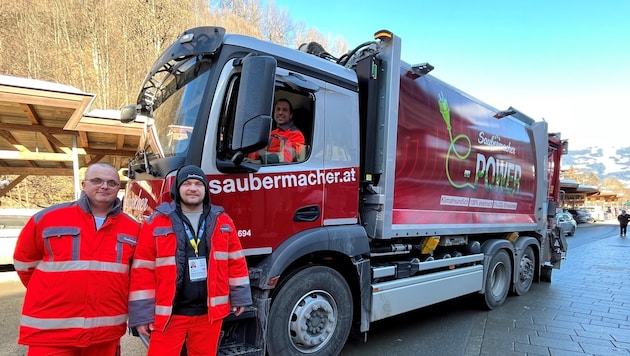 The Saubermacher team put in extra-long shifts. (Bild: JHK)