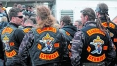 Im Umfeld der Rockergruppe „Bandidos“ (Symbolbild) wurde teilweise jahrelang ermittelt. (Bild: dapd/Thomas Haentzschel)