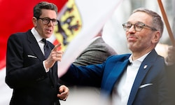 Wirtschaftskammerpräsident Harald Mahrer stellt Kickl die Rute ins Fenster.