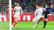Marko Arnautovic traf in der 52. Minute per Kopf zum 2:1 gegen Fiorentina.