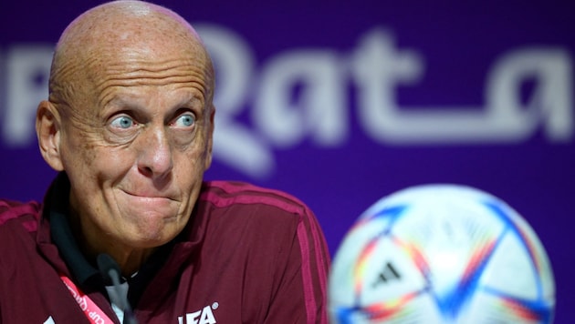 Pierluigi Collina (Bild: APA/AFP/Anne-Christine POUJOULAT)