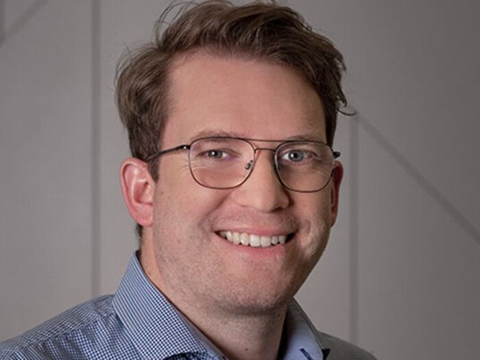 Floristik-Innungsmeister Obendrauf blickt dem Valentinstag positiv entgegen, denn „wir verkaufen ...