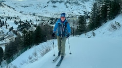 Hermann Koch unterwegs auf seinem Hausberg.