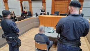 Der Angeklagte beim Prozessauftakt in Innsbruck