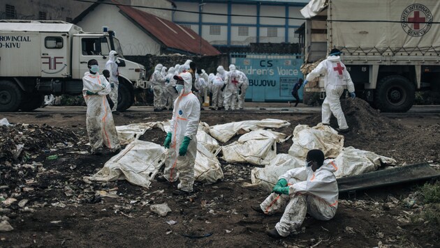 Im Kongo kommt es sein Monaten zu schweren Unruhen. Leidtragende sind Zivilisten. (Bild: AFP)