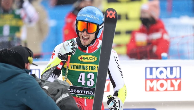 Magnus Walch won four World Cup points and was crowned national giant slalom champion in 2021. (Bild: GEPA pictures)