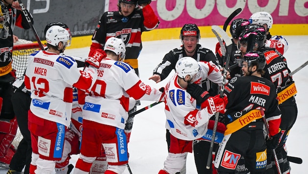 In Klagenfurt wartet ein harter Kampf auf die Pioneers Vorarlberg (Bild: GEPA pictures)