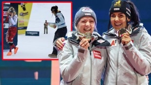 Katharina Truppe und Stephanie Venier (Bild: GEPA)