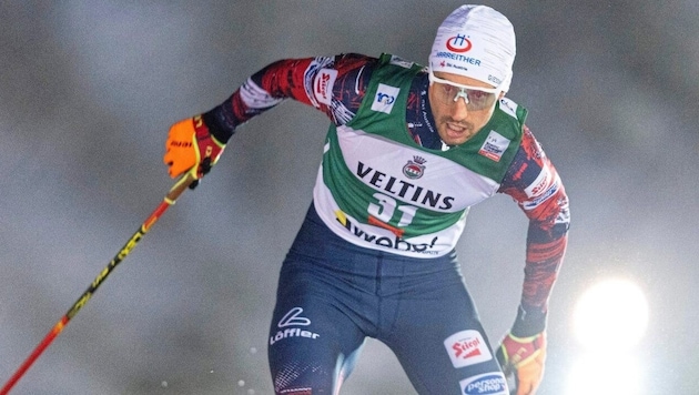 Lukas Greiderer was not nominated for the Nordic World Ski Championships. (Bild: GEPA)