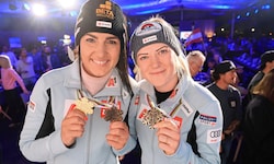 Stephanie Venier (li.) und Katharina Truppe