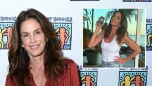 Cindy Crawford (Bild: Getty Images via AFP, Instagram.com/cindycrawford, Krone KREATIV)