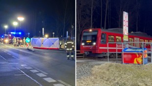 Einsatz nach dem Drama im Februar: Die vielen Ersthelfer konnten das Paar leider nicht retten.