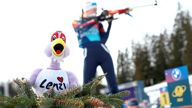 Ab Mittwoch nehmen die Biathleten bei der WM in der Lenzerheide Gold, Silber und Bronze ins ...
