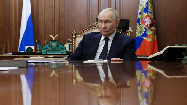 Russian head of state Vladimir Putin is always coming up with new, creative ideas. (Bild: ASSOCIATED PRESS)