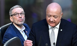 FPÖ-Chef Herbert Kickl, ÖVP-Kanzler Christian Stocker: Kann die Regierung Paroli bieten?