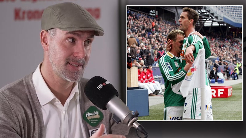 Stefan Maierhofer wurde mit Rapid Meister. (Bild: GEPA pictures, Krone.tv)