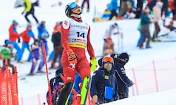 Auch Manuel Feller schied im Slalom aus.