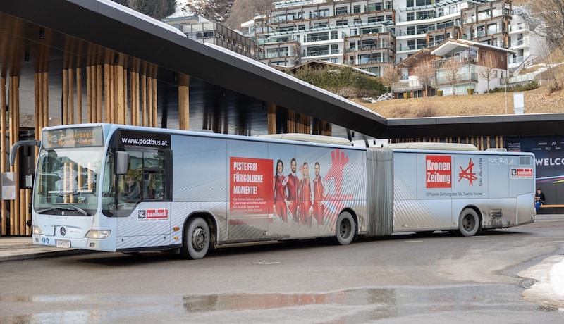 41 vehicles, 55 bus drivers, five coordinators and six dispatchers are on duty in Hinterglemm during the World Championships just for the shuttle service. (Bild: urbantschitsch mario)