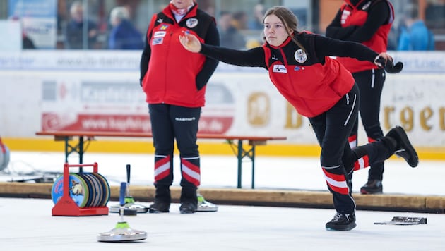 Marion Peinhaupt is 20 - and has been a curler since childhood. (Bild: GEPA/GEPA pictures)