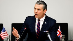 US-Verteidigungsminister Pete Hegseth (Bild: APA/Copyright 2025 The Associated Press. All rights reserved.)