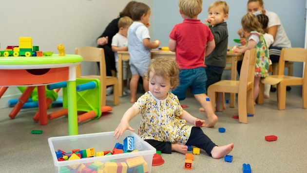 Nursery school: there is a demand for a better offer at off-peak times (symbolic photo) (Bild: Zabulon Laurent/ABACA)