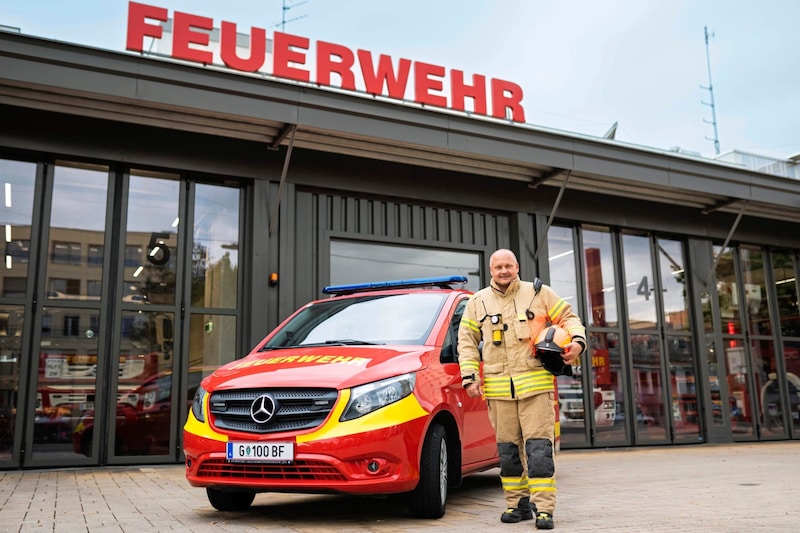 Every alarm must be taken seriously, emphasizes fire councillor Gerald Wonner. (Bild: BF Graz)