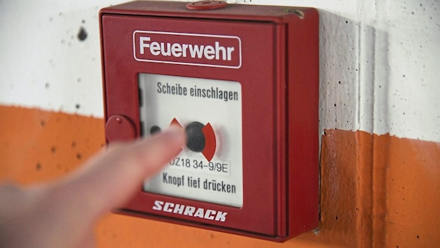 Of the 1969 alarms caused by fire alarms in Graz last year, only 457 actually required extinguishing work. (Bild: Patrick Huber)