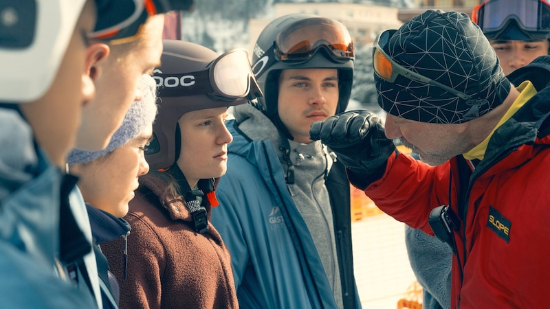 Das Speedteam, stark unter Druck (Bild: ORF)