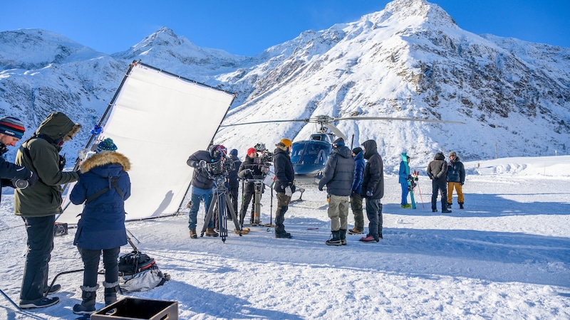 Filming for the third season is currently underway in Gastein and Vienna. (Bild: Christoph Oberschneider)