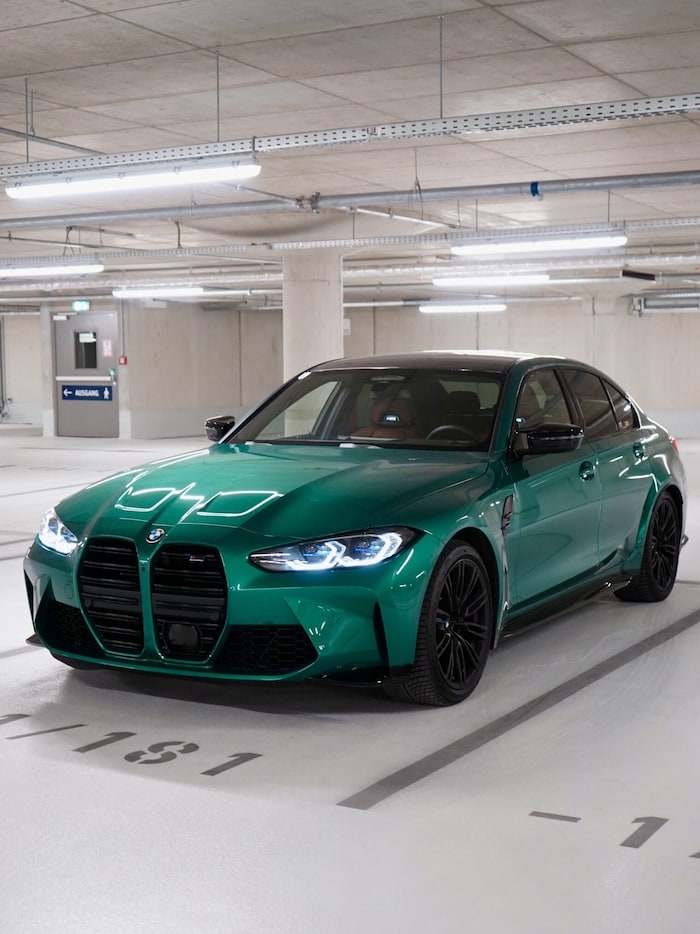 Der BMW war das Modell „Isle of Man“