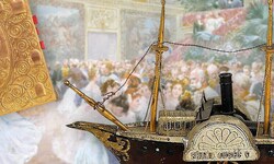 Was hatte das Miniatur-Schiff zur Kaiserzeit mit Bällen zu tun?