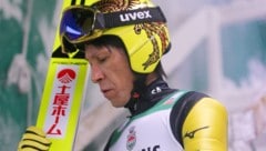 Noriaki Kasai will am Wochenende in Sapporo gleich mehrere Rekorde übertrumpfen. (Bild: GEPA)