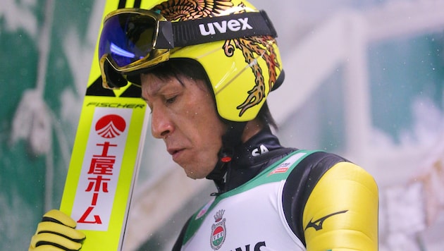 Noriaki Kasai wants to beat several records this weekend in Sapporo. (Bild: GEPA)