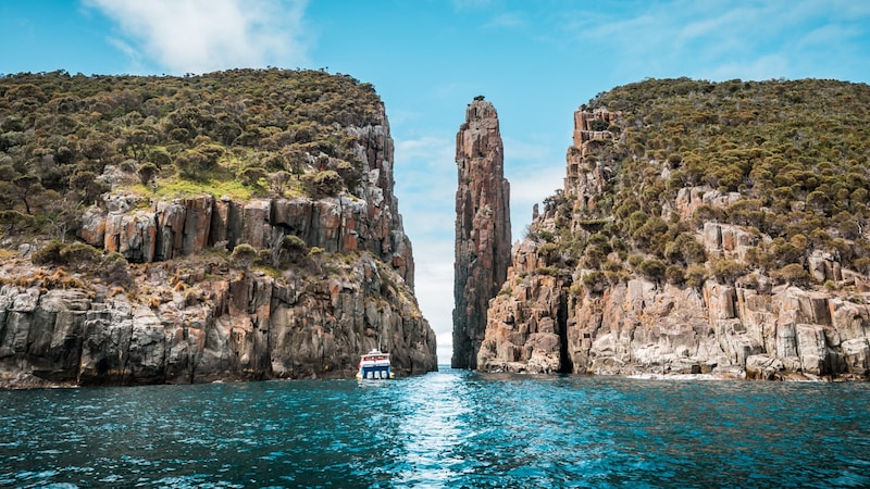 Even in good weather, the "Totem Pole" is only recommended for those with good climbing skills. (Bild: stock.adobe.com/Thomas Jastram)