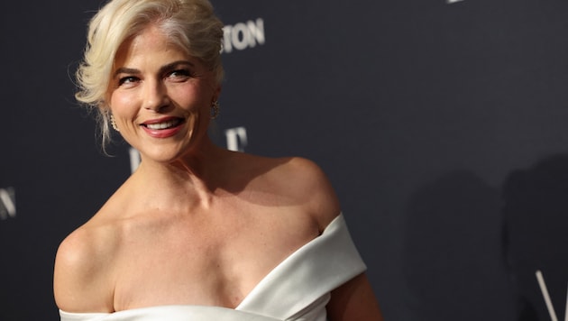 Selma Blair has now reported on an unsuccessful date with Robbie Williams. (Bild: Mario Anzuoni / REUTERS )