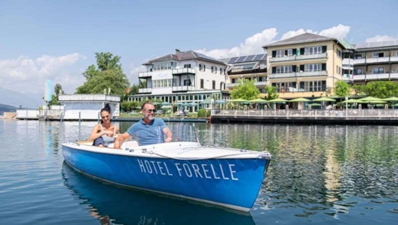 Das 4*S Hotel Forelle direkt am Millstätter See ist Partner des Fashion Check-In. (Bild: CARLETTO FERRARI)