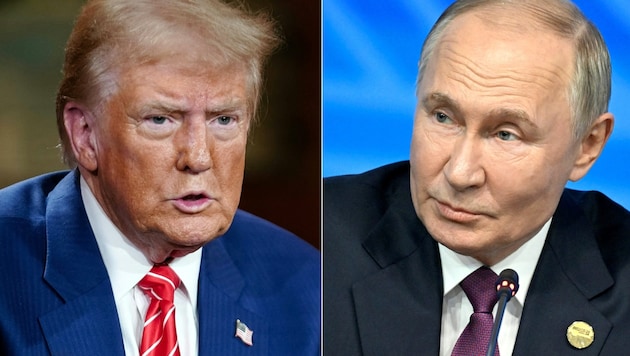 US President Donald Trump has announced that he is "in serious talks" with Russian President Vladimir Putin. (Bild: Agustin PAULLIER)