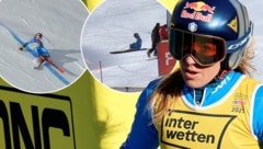 Sofia Goggia erlebt in Saalbach einen sportlichen Albtraum. (Bild: GEPA)