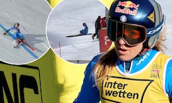 Sofia Goggia erlebt in Saalbach einen sportlichen Albtraum.